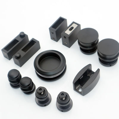 48mm Ruota oro doccia Roller porta pesante vetro scorrevole sistema hardware kit stile americano