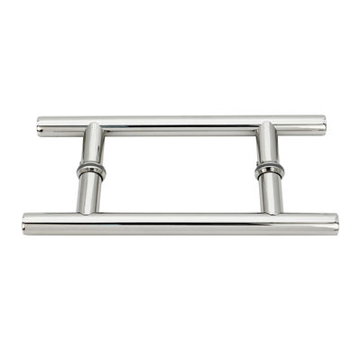 16" Portello scorrevole a forma di H per porte a doppio lato a spinta a cromo