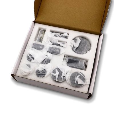 Kit di attrezzature per porte scorrevoli in vetro senza cornice per la casa Hotel ufficio Vila Bagno