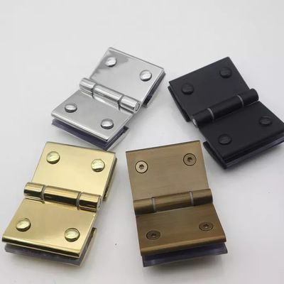Cornice quadrata senza telaio per la doccia in acciaio inossidabile per porta in vetro nero