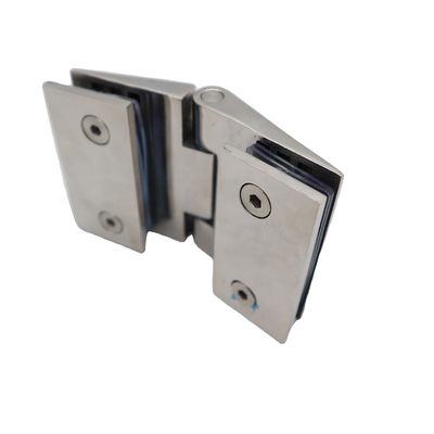 Cornice quadrata senza telaio per la doccia in acciaio inossidabile per porta in vetro nero