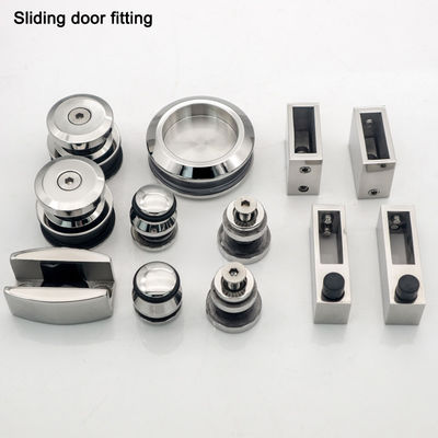 Doccia a mano Retro Jet Doccia superiore PSS Finish Porta scorrevole Hardware Set per la stanza doccia