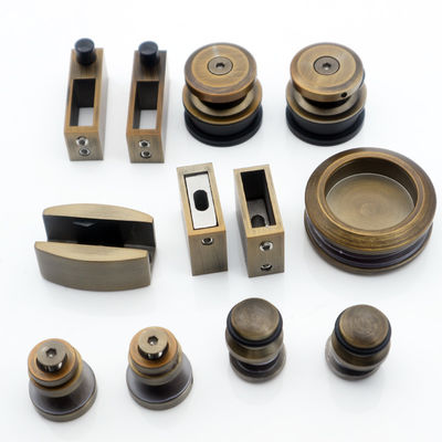 Hardware in vetro in acciaio inossidabile 304 per porte di magazzino moderne doccia senza cornice stile di design