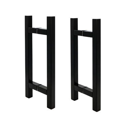Custom 15x 25 tubo rettangolare doccia elegante e moderno Matt manicotti di finestra porta nera