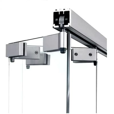 Fabbricazione di vetro in lega di zinco Sliding Folding Frameless Glass Systems Interior Bifold Door