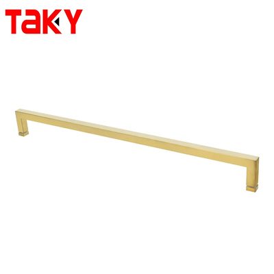 1.0 mm Spessore Manico di tiro in vetro quadrato per porta doccia SS304 resistente alla corrosione