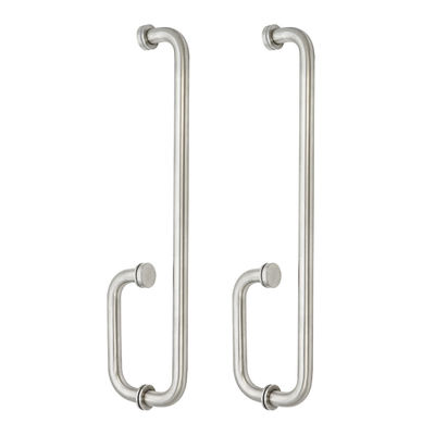 Stile di design cinese in acciaio inossidabile Doccia porta di vetro Maniglia per porta Pull Maniglia