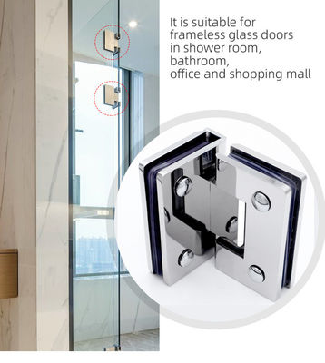 Hardware per porte di vetro di design moderno per porte da doccia a vetro