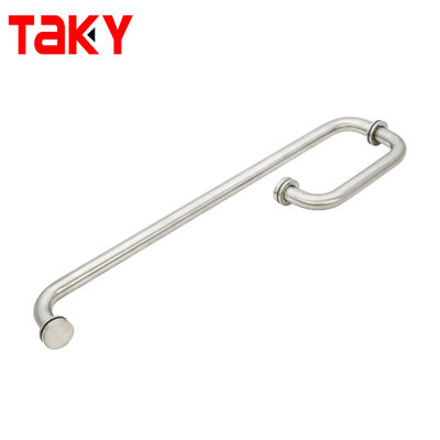 Stile di design cinese in acciaio inossidabile Doccia porta di vetro Maniglia per porta Pull Maniglia