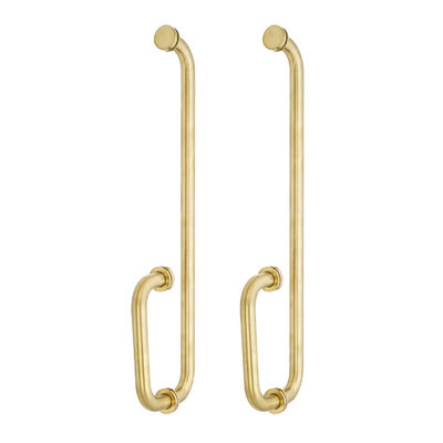 Stile di design cinese in acciaio inossidabile Doccia porta di vetro Maniglia per porta Pull Maniglia