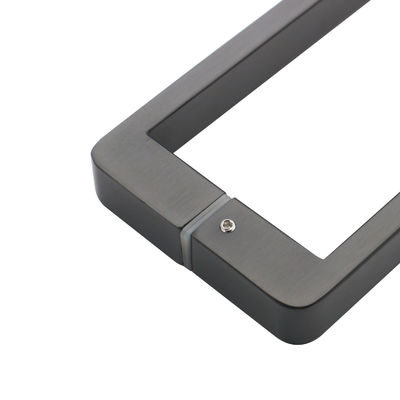 Manico porta bagno in acciaio inox argento Moderno e funzionale per porte moderne