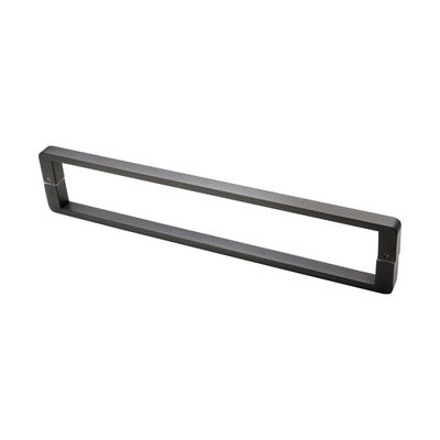 Manico porta bagno in acciaio inox argento Moderno e funzionale per porte moderne