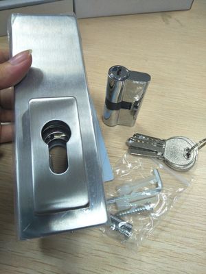 Inghiottitura della doccia in lega di zinco resistente per vetro da bagno