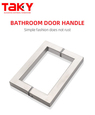 Moderno design porta in vetro inossidabile maniglia per Back To Back Building Standard interno