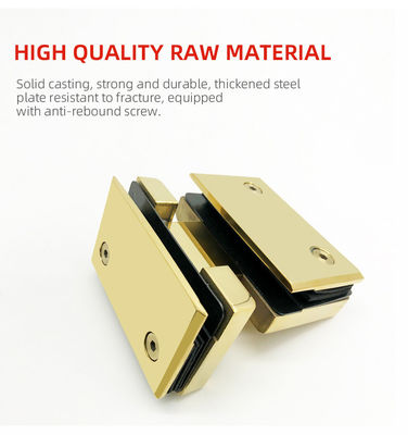 Moderno Disegno 180 gradi di ottone o in acciaio inossidabile vetro Hardware Bagno Porta doccia Ingranaggio di sollevamento