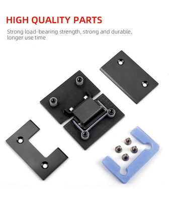 Inghiotte per porte della doccia in acciaio inossidabile Adatte per 800-1200MM Larghezza della porta 5-6MM Spessore