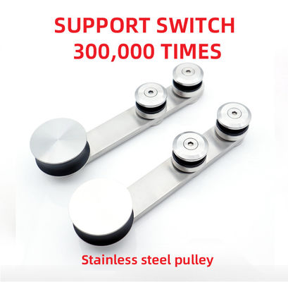 60 kg Portante porta scorrevole di vetro doccia per 8-10 mm vetro PSS/SSS Hardware