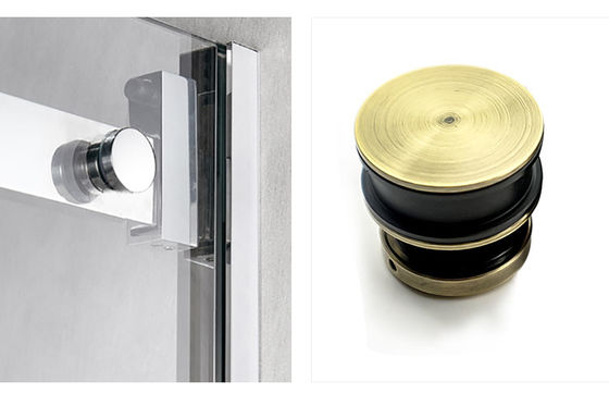 In acciaio inossidabile senza telaio vetro porta scorrevole hardware vetro porta scorrevole doccia kit hardware
