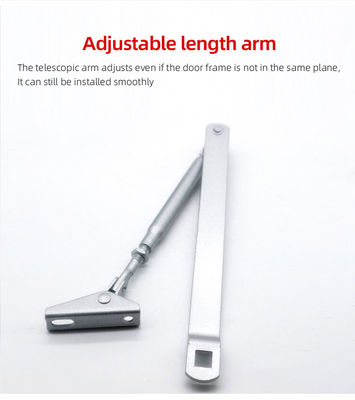 Chiusura porta scorrevole automatica in lega di alluminio sicura e durevole per applicazioni standard