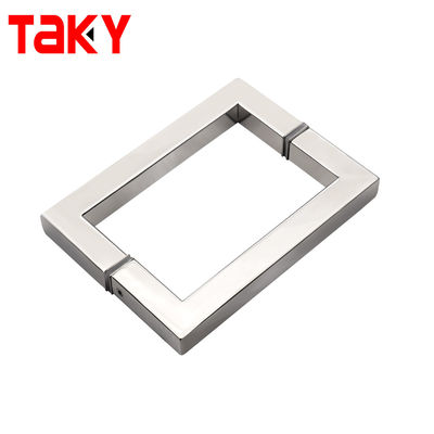 Stainless Steel 90 gradi Inghiottitura di vetro doccia porta doccia ottone Pivot Inghiottitura per il bagno Inghiottiture schermo di vetro