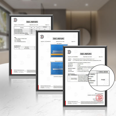Fusoliera di PVC a fondo trasparente per la porta doccia