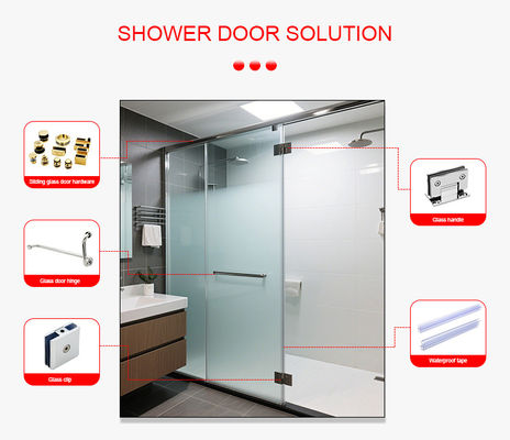 Striscia di tenuta per porta doccia in PVC trasparente 10mm Trasparente Nero