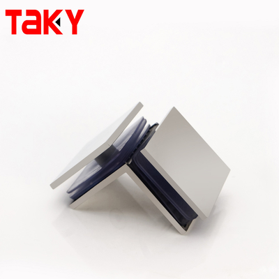 304 acciaio inossidabile 90 gradi senza cornice di vetro