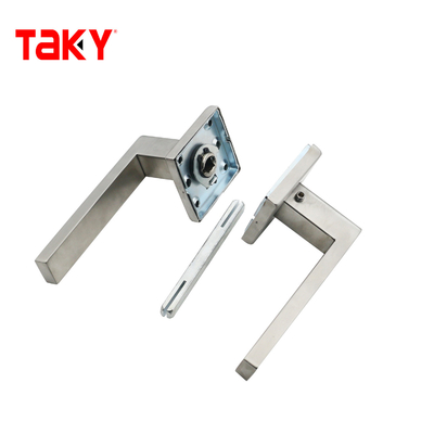 Manica della porta di doccia in acciaio inossidabile in vetro di design moderno