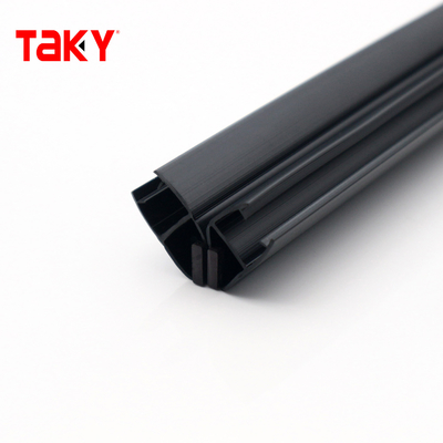 Fusoliera di PVC a fondo trasparente per la porta doccia