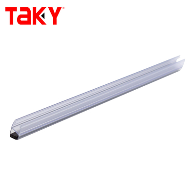 Striscia di tenuta per porta doccia con fondo trasparente in PVC 10MM trasparente