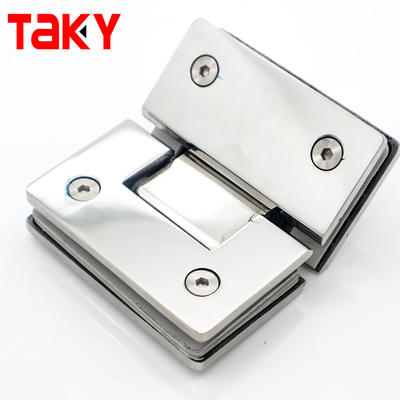 Porta doccia 135 gradi quadrato schermo di vetro Cerniera Cerniera auto-chiusura