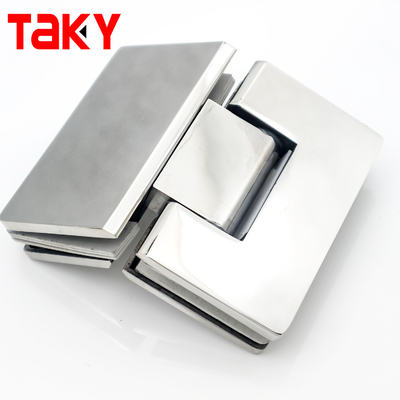 Porta doccia 135 gradi quadrato schermo di vetro Cerniera Cerniera auto-chiusura