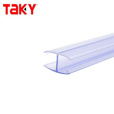 Doccia scorrevole Porta in vetro senza cornice PVC Stringhe di tenuta impermeabili