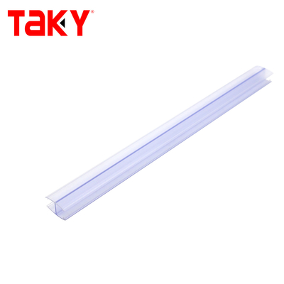 Doccia scorrevole Porta in vetro senza cornice PVC Stringhe di tenuta impermeabili
