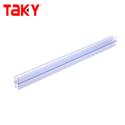 Doccia scorrevole Porta in vetro senza cornice PVC Stringhe di tenuta impermeabili