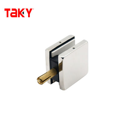 Morsetto per vetro a muro invisibile con vite nascosta per schermo doccia a 0 gradi