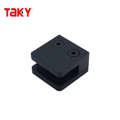 Morsetto in acciaio inox quadrato per vetro, prodotto dal fabbricante, 0 gradi