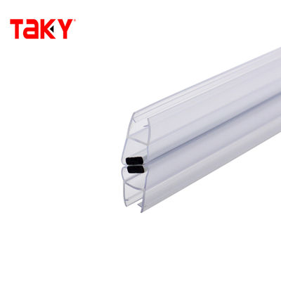 Striscia di tenuta impermeabile inferiore protettiva per porta in vetro, telaio in PVC, guarnizione protettiva