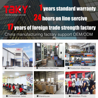 Kit hardware per porta scorrevole per doccia in acciaio inossidabile Kit hardware per porta doccia da bagno