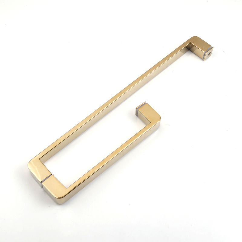 SS 304 Porta di vetro maniglia per porte in legno certificato ISO9001 e fabbricato in officina