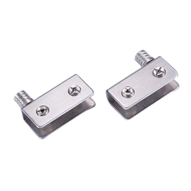 Spessore della porta 3-10 mm Cerniera a pivot di porta di vetro in materiale e prestazioni in ferro