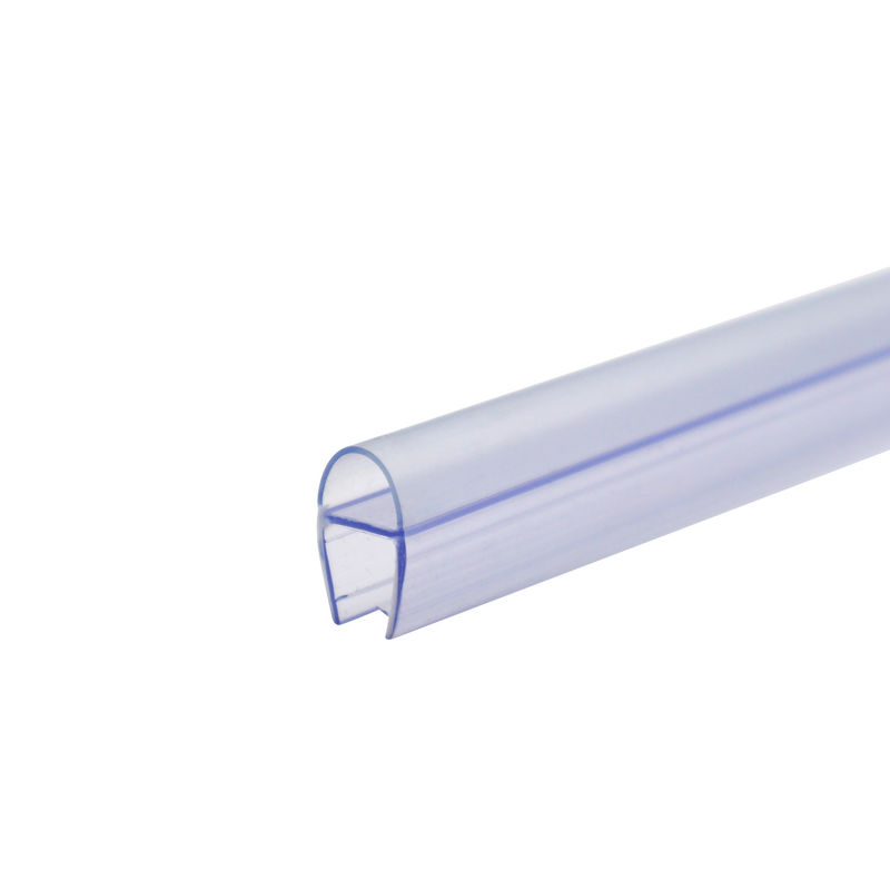 Acqua resistente PVC D forma di vetro doccia porta di sigillo striscia per più di 1200mm dimensione della porta