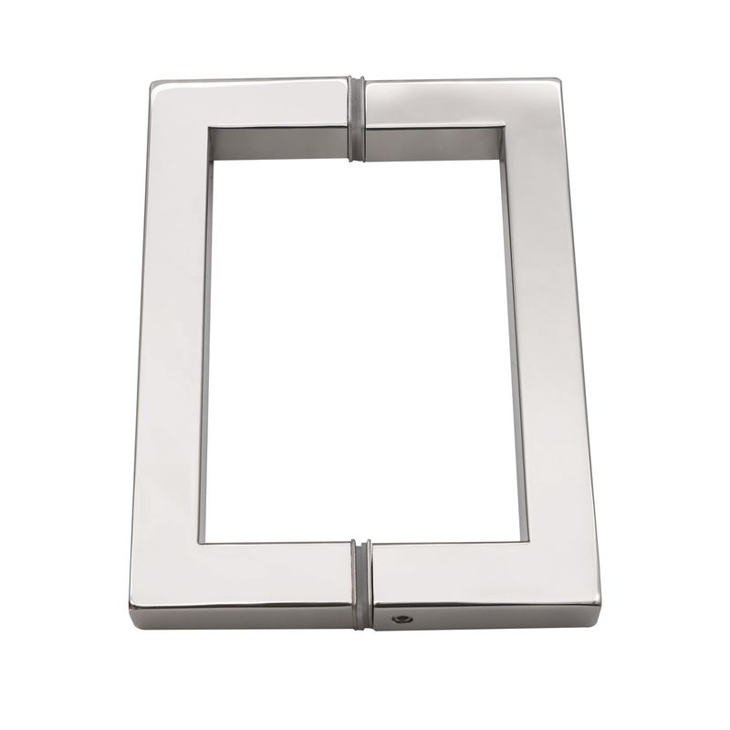 Moderno design porta in vetro inossidabile maniglia per Back To Back Building Standard interno