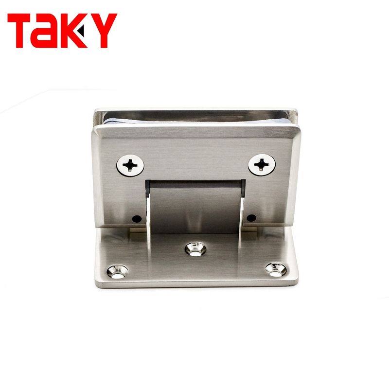Sliver Chrome Finish Porte doccia per porte in vetro pieghevole eccellente valore