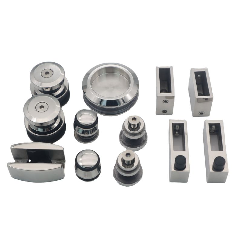 Kit a doppia porta da 6 piedi con porta scorrevole della doccia moderna e robusta attrezzatura ss304