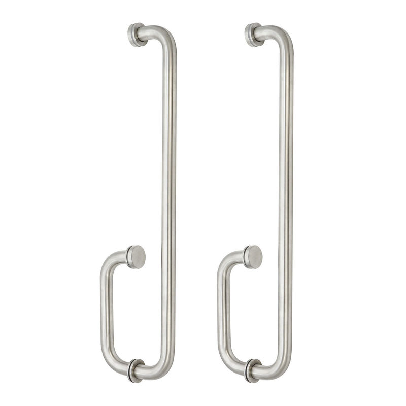 Stile di design cinese in acciaio inossidabile Doccia porta di vetro Maniglia per porta Pull Maniglia