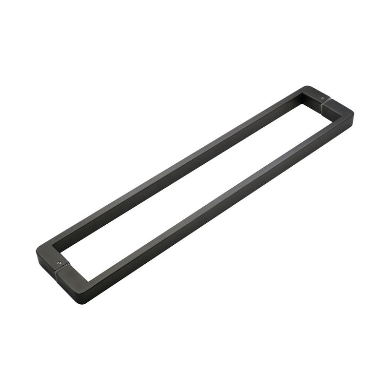 Manico porta bagno in acciaio inox argento Moderno e funzionale per porte moderne