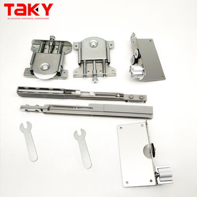 Prezzo buono 8.5cm*11cm Sliver Soft Close Sliding Wardrobe Door Rollers per una facile installazione in linea