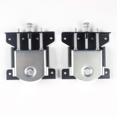 Prezzo buono 8.5cm*11cm Black Sliver Sud America Acciaio Heavy Duty Groove Porta scorrevole Ruota a rulli in linea