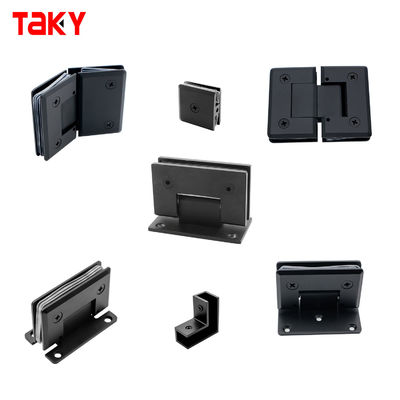 Prezzo buono Top Performance 90 gradi di ottone doccia porta in vetro Povit Cerniera per vetro fisso 8-12mm in linea